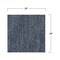 Mohawk Mohawk Elite 24 x 24 Carpet Tile SAMPLE with Colorstrand Nylon Fiber in Navy EB310-593 - alternate 5